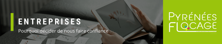 PYRENEES FLOCAGE ENTREPRISE DE FLOCAGE A SEMEAC PRES DE TARBES PYRENEES OCCITANIE- METHODE D'IMPRESSION DTF SERIGRAPHIE BRODERIE - TENUE DE TRAVAIL PERSONNALISEE 65 - OBJETS PUBLICITAIRES TARBES - EQUIPEMENT CLUB SPORTIF PERSONNALISE FLOCAGE TARBES MARQUAGE TEXTILE MARQUAGE PRO TARBES