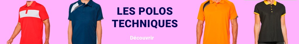 polos techniques personnalisables pour clubs sportifs