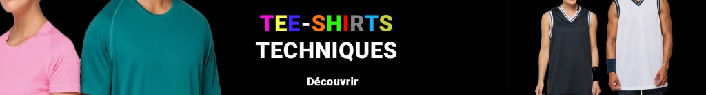 TEE SHIRTS TECHNIQUES A PERSONNALISER